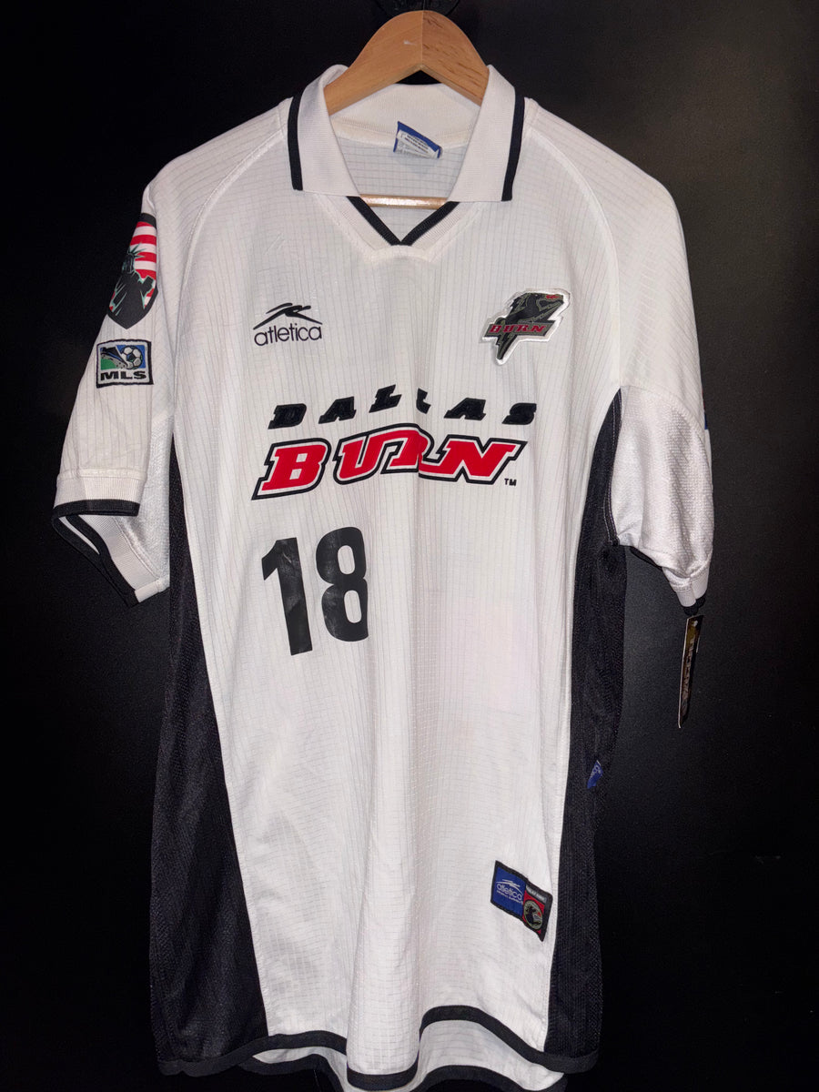 DALLAS BURN FARRER 2001-2002 ORIGINAL PLAYER ISSUE JERSEY SIZE XL