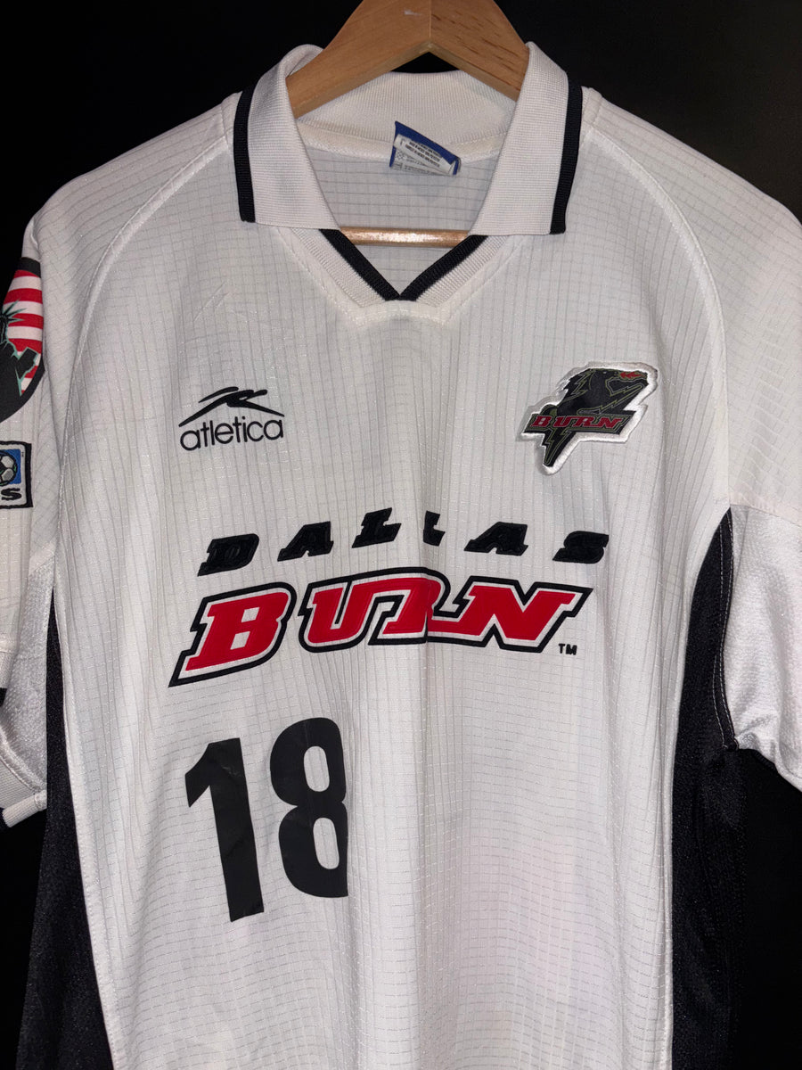 DALLAS BURN FARRER 2001-2002 ORIGINAL PLAYER ISSUE JERSEY SIZE XL