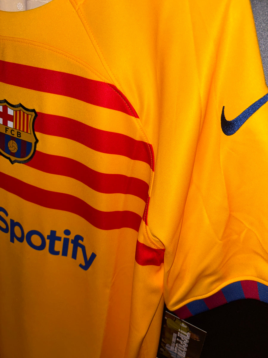 BARCELONA YAMAL 2023-2024 ORIGINAL AWAY JERSEY Size L