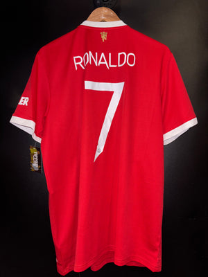 MANCHESTER UNITED RONALDO 2021-2022 ORIGINAL JERSEY Size XL