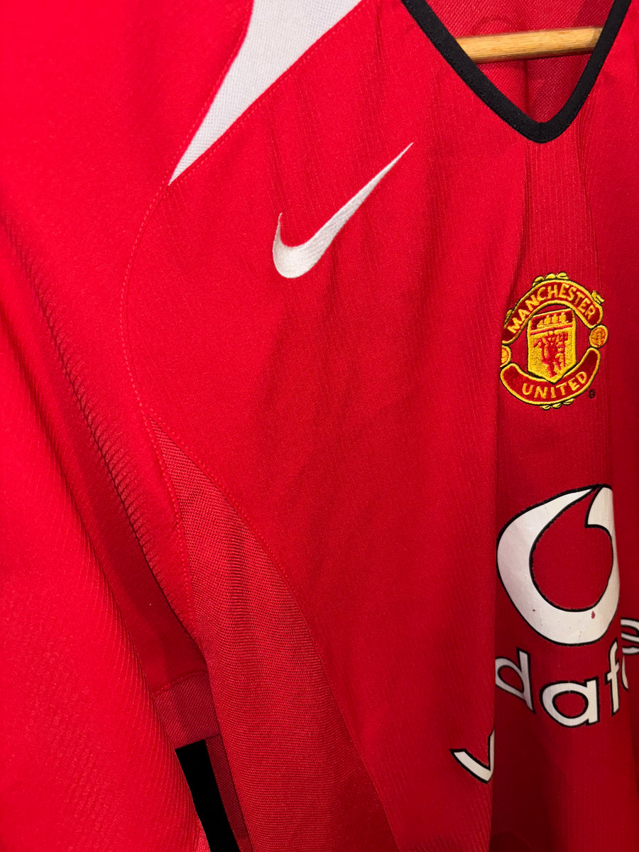 MANCHESTER UNITED 2004-2005 RONALDO ORIGINAL JERSEY Size L