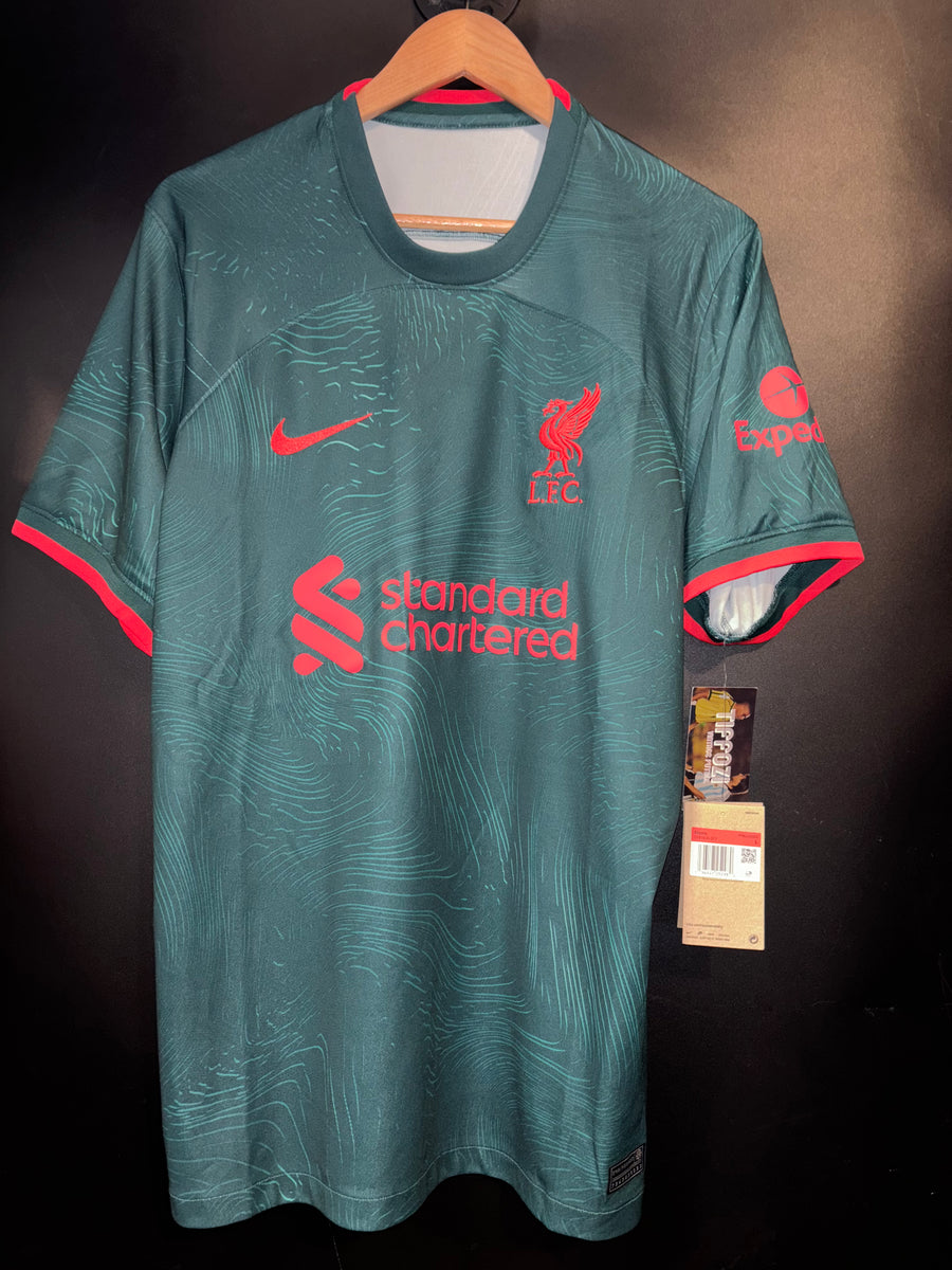 LIVERPOOL VAN DIJK 2022-2023 ORIGINAL AWAY JERSEY Size L