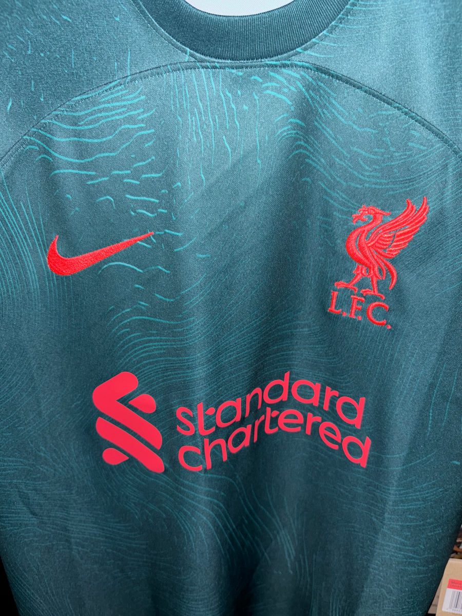 LIVERPOOL VAN DIJK 2022-2023 ORIGINAL AWAY JERSEY Size L