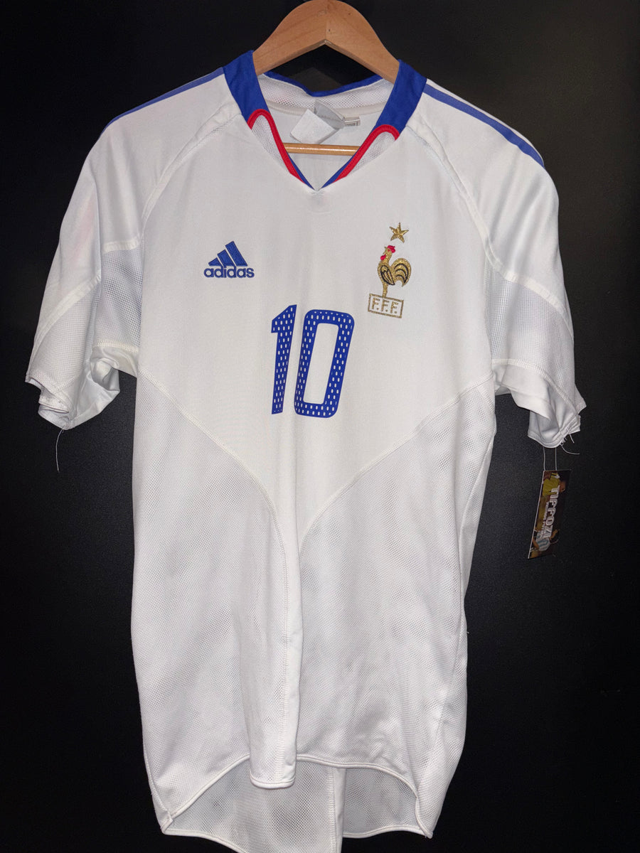 FRANCE ZIDANE 2004-2005 ORIGINAL AWAY JERSEY Size M