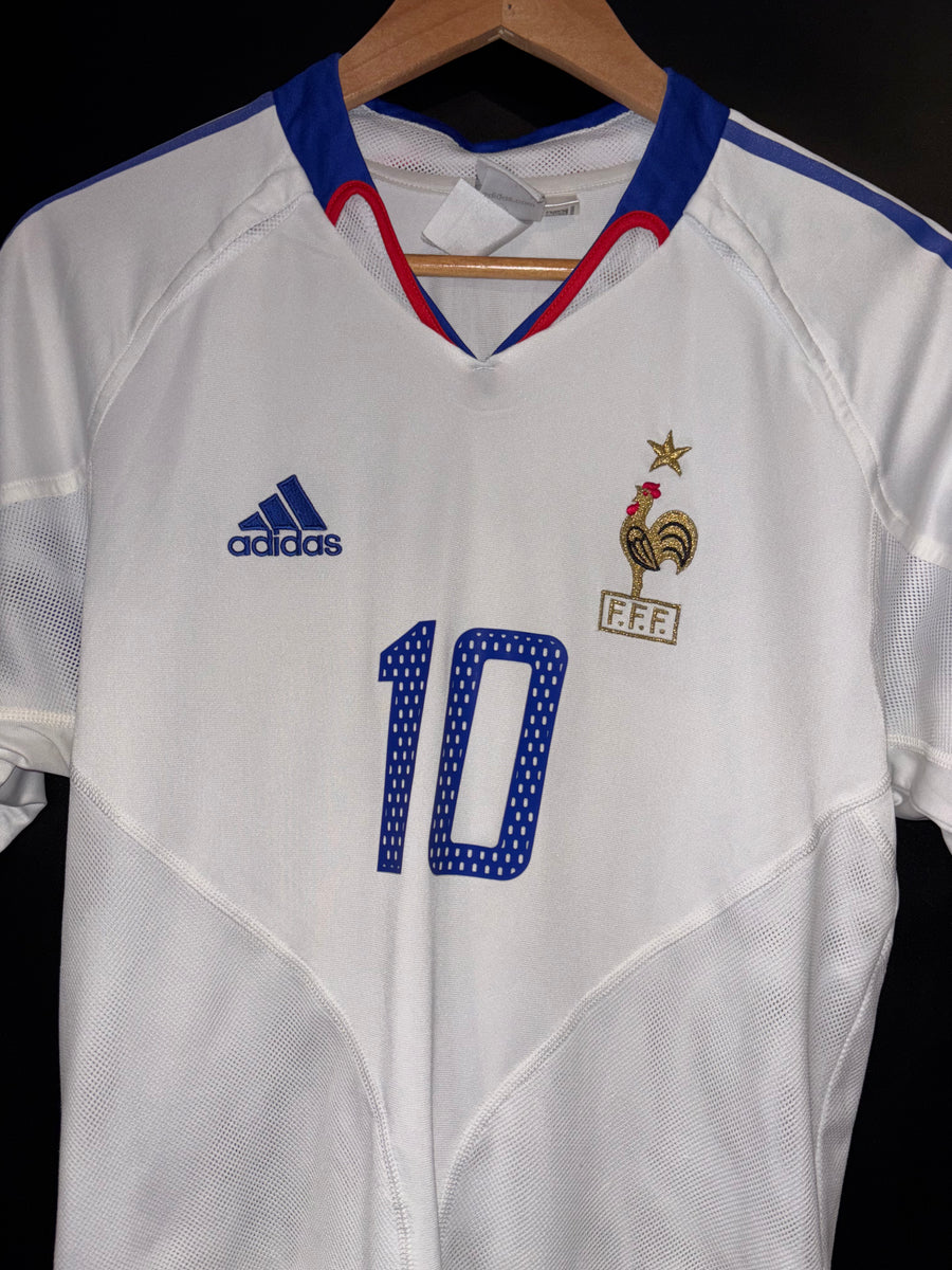 FRANCE ZIDANE 2004-2005 ORIGINAL AWAY JERSEY Size M