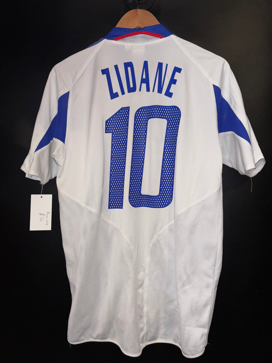 FRANCE ZIDANE 2004-2005 ORIGINAL AWAY JERSEY Size M