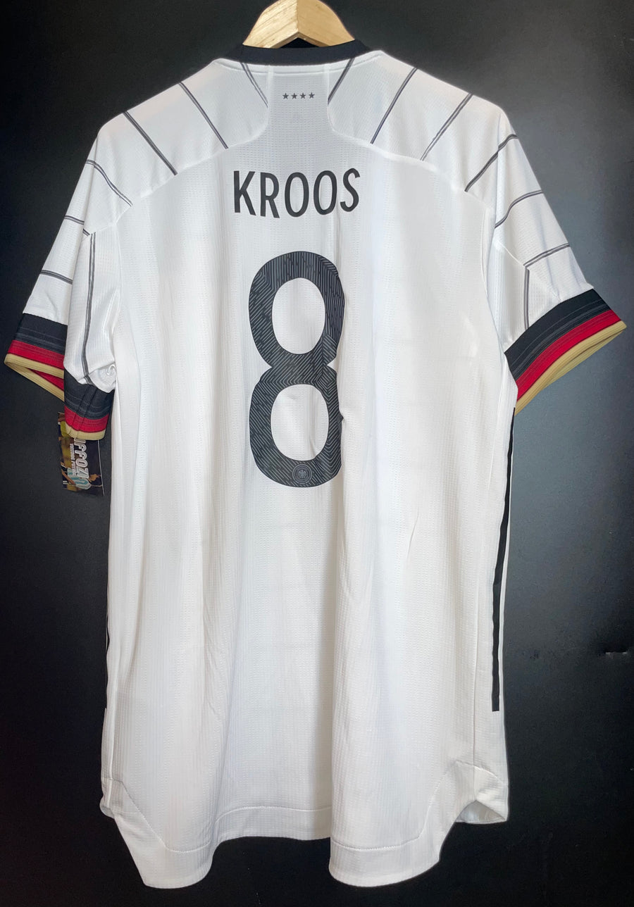 GERMANY KROOS 2020-2021 ORIGINAL PLAYER JERSEY Size XL