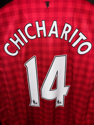 MANCHESTER UNITED CHICHARITO 2012-2013 ORIGINAL JERSEY Size L