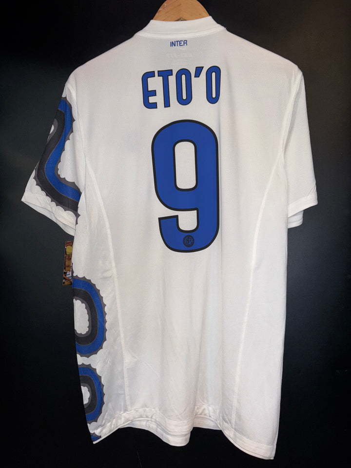 INTER MILAN ETO'O 2010-2011 ORIGINAL JERSEY Size M