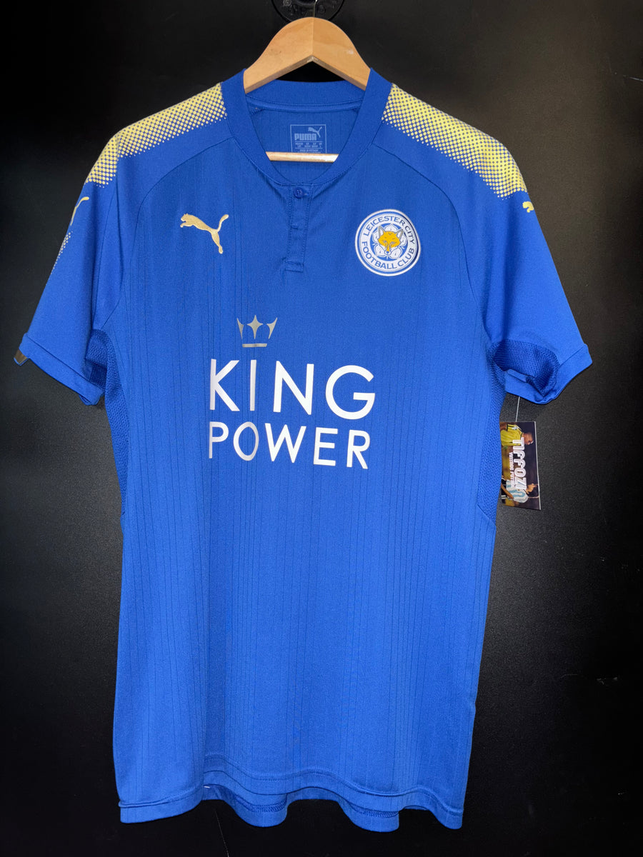 LEICESTER CITY VARDY 2017-2018 ORIGINAL JERSEY Size L