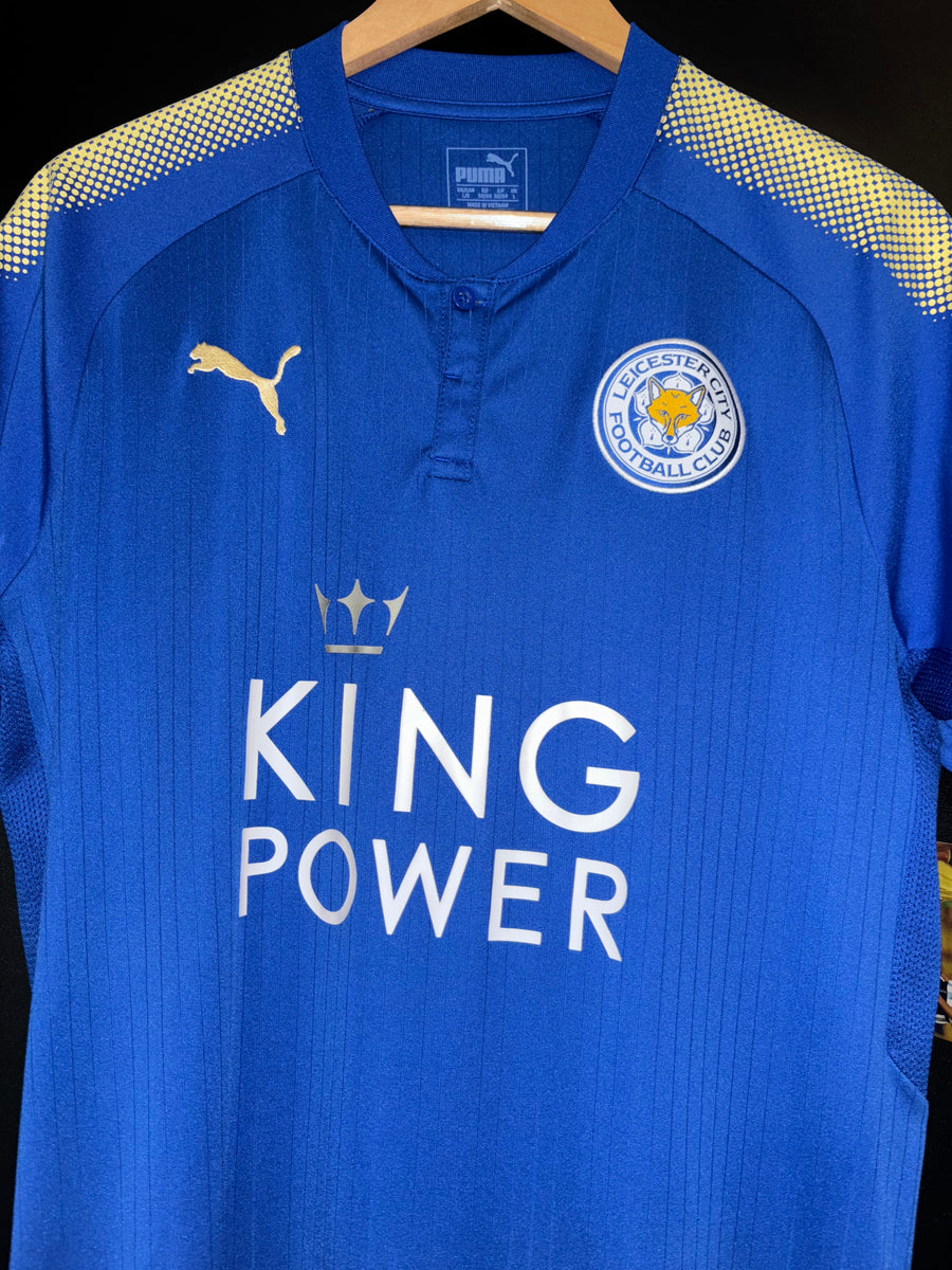 LEICESTER CITY VARDY 2017-2018 ORIGINAL JERSEY Size L