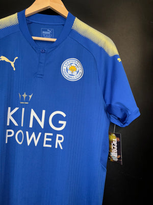 LEICESTER CITY VARDY 2017-2018 ORIGINAL JERSEY Size L