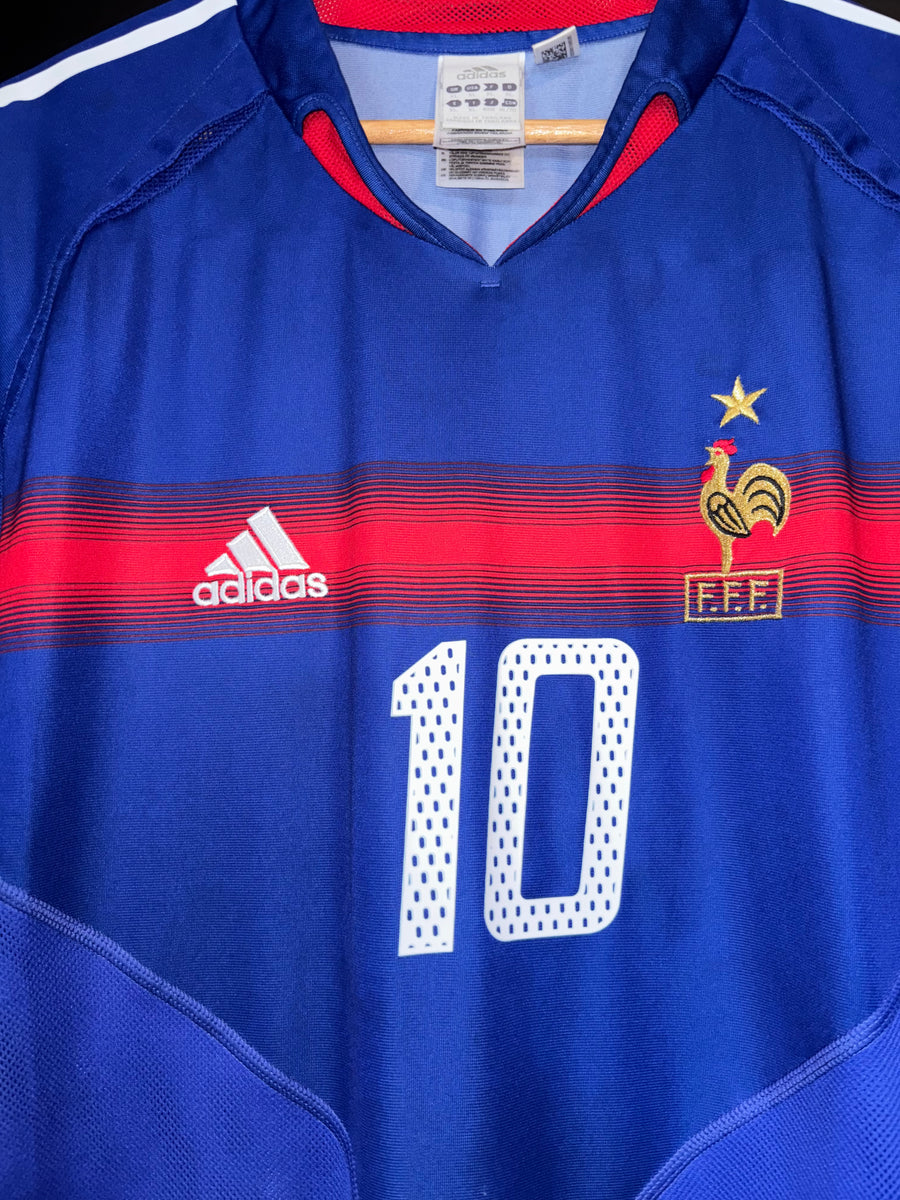 FRANCE ZIDANE 2004-2005 ORIGINAL JERSEY Size XL