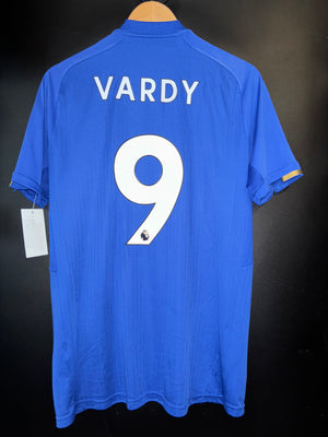 LEICESTER CITY VARDY 2017-2018 ORIGINAL JERSEY Size L