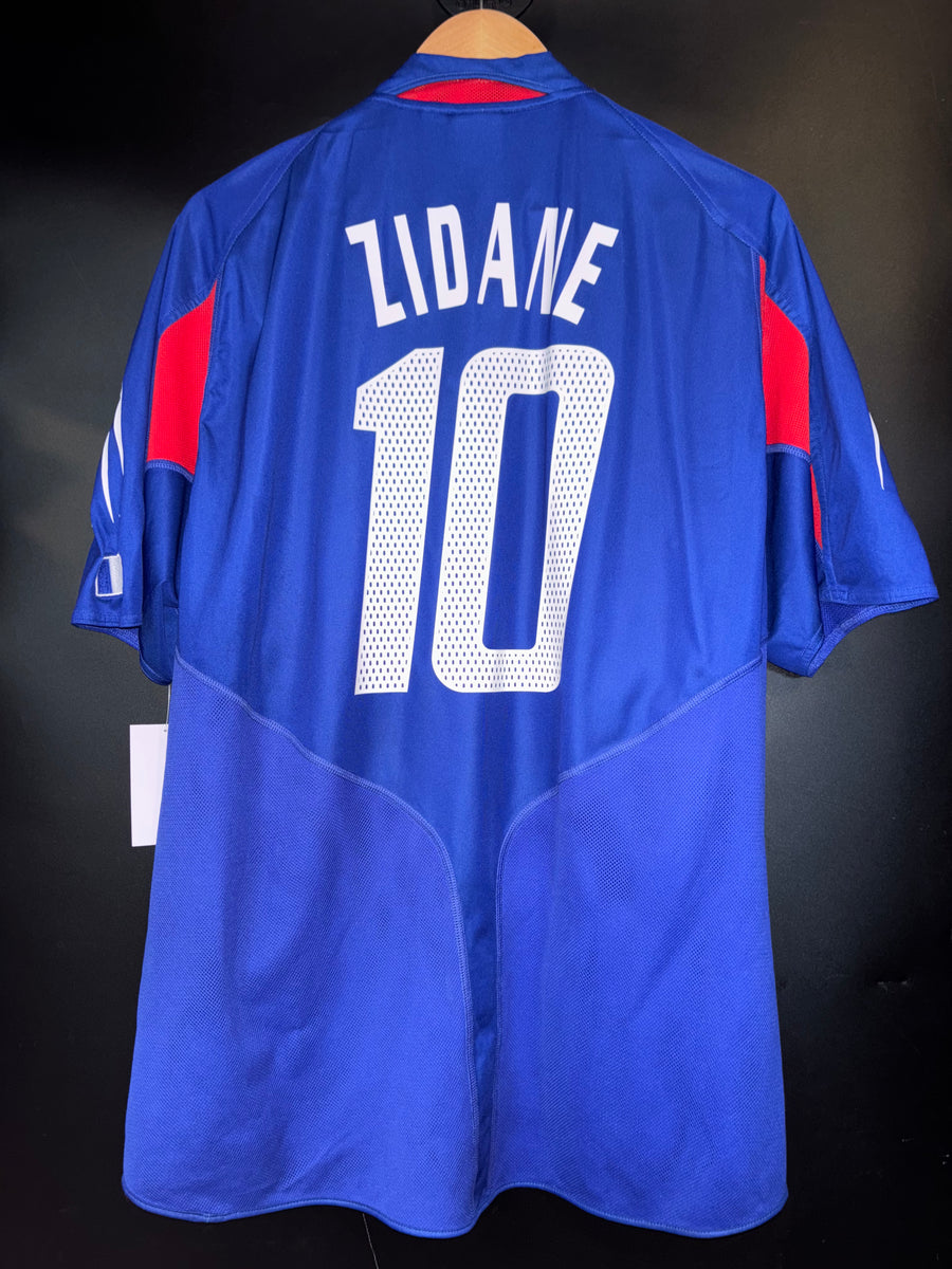 FRANCE ZIDANE 2004-2005 ORIGINAL JERSEY Size XL
