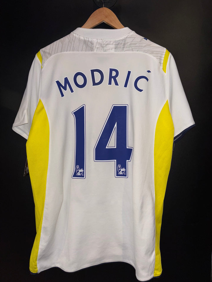 TOTTENHAM HOTSPURS MODRIC 2009-2010 ORIGINAL JERSEY Size XL