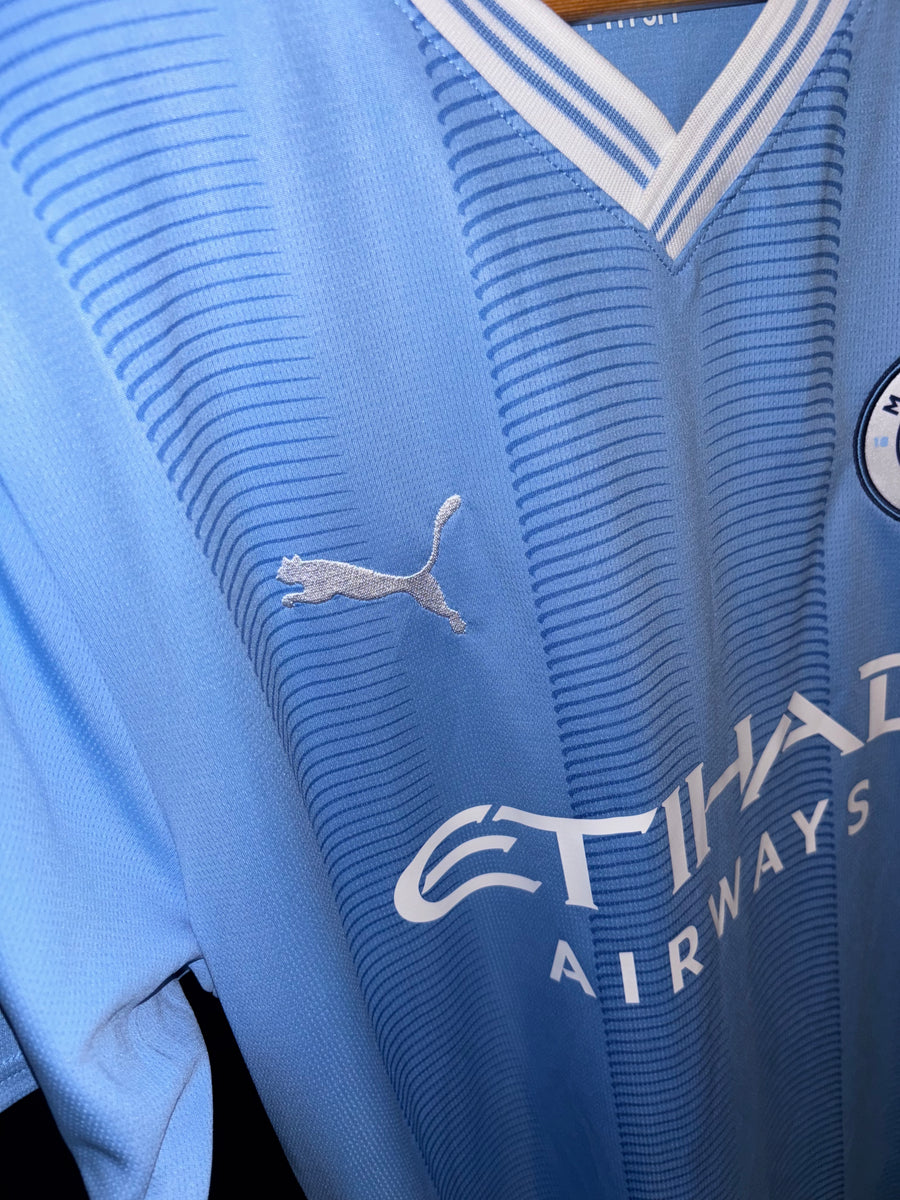 MANCHESTER CITY HAALAND 2023-2024 ORIGINAL  JERSEY Size L