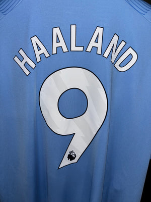 MANCHESTER CITY HAALAND 2023-2024 ORIGINAL  JERSEY Size L