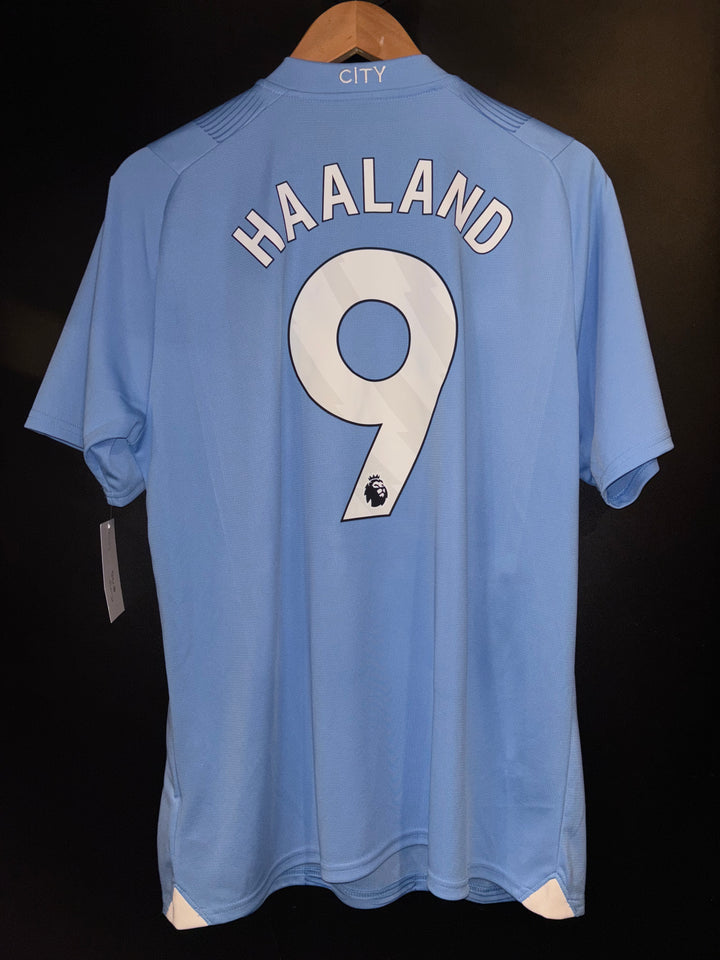 MANCHESTER CITY HAALAND 2023-2024 ORIGINAL  JERSEY Size L