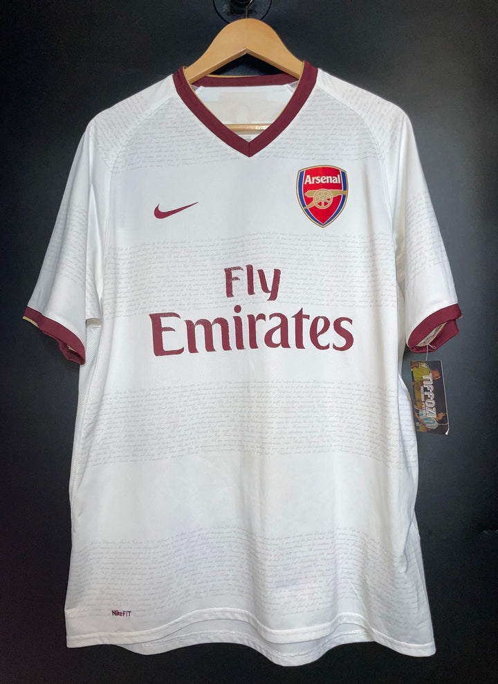 ARSENAL 2007-2008  ORIGINAL JERSEY Size L