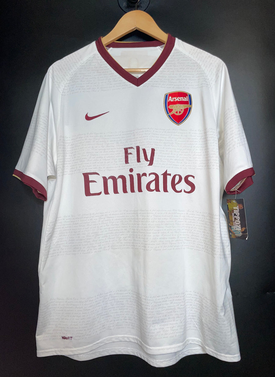 ARSENAL 2007-2008  ORIGINAL JERSEY Size L