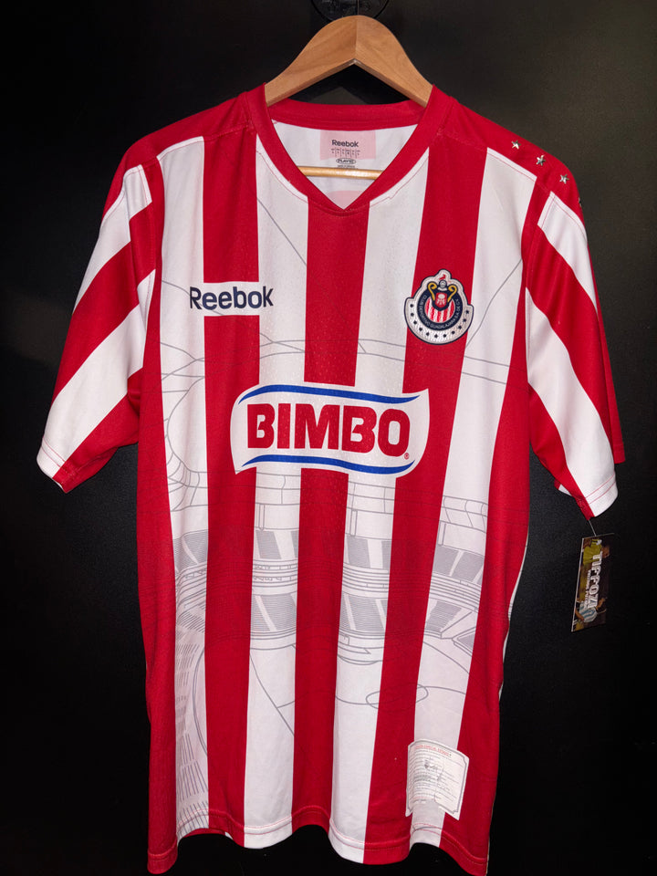 CHIVAS DE GUADALAJARA STADIUM EDITION 2009-2010 ORIGINAL JERSEY Size L