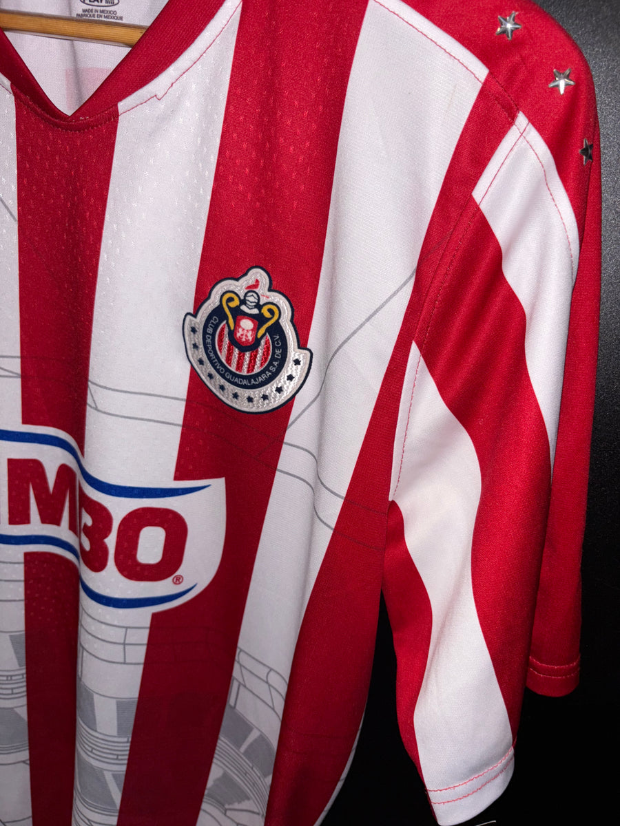 CHIVAS DE GUADALAJARA STADIUM EDITION 2009-2010 ORIGINAL JERSEY Size L