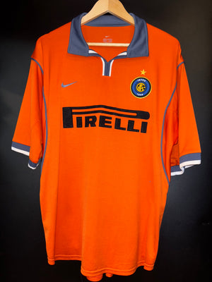 INTER MILAN ZAMORANO 1999-2000 JERSEY SIZE XL