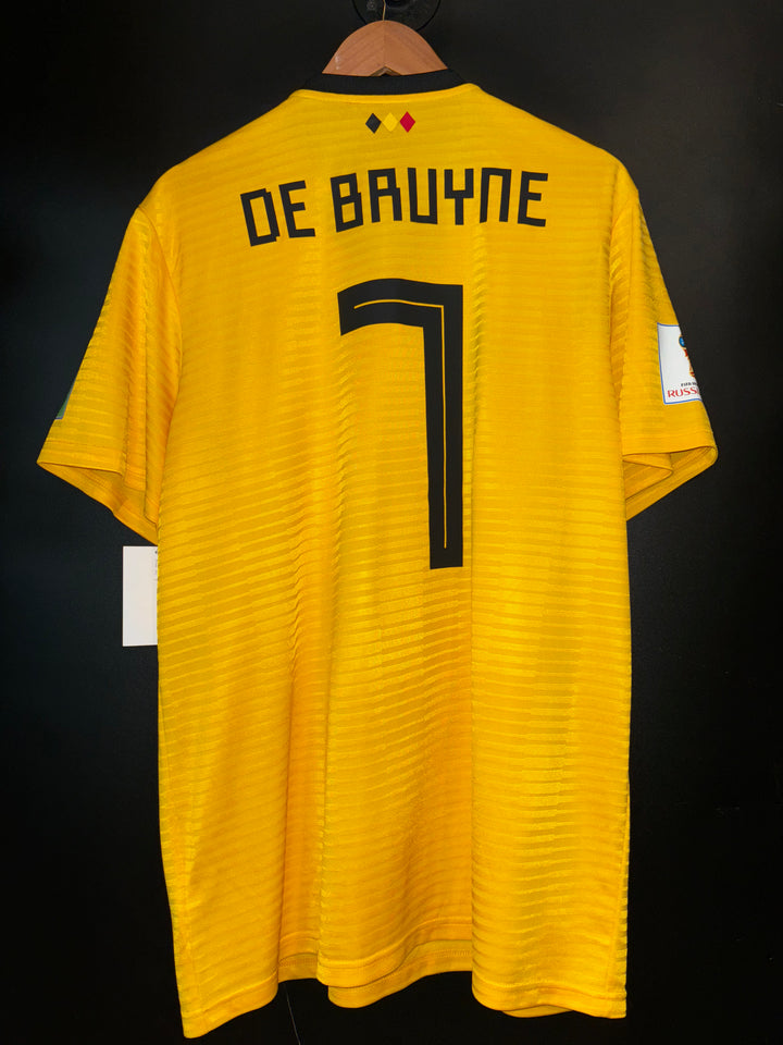 BELGIUM DE BRUYNE 2018-2019 ORIGINAL JERSEY Size XL