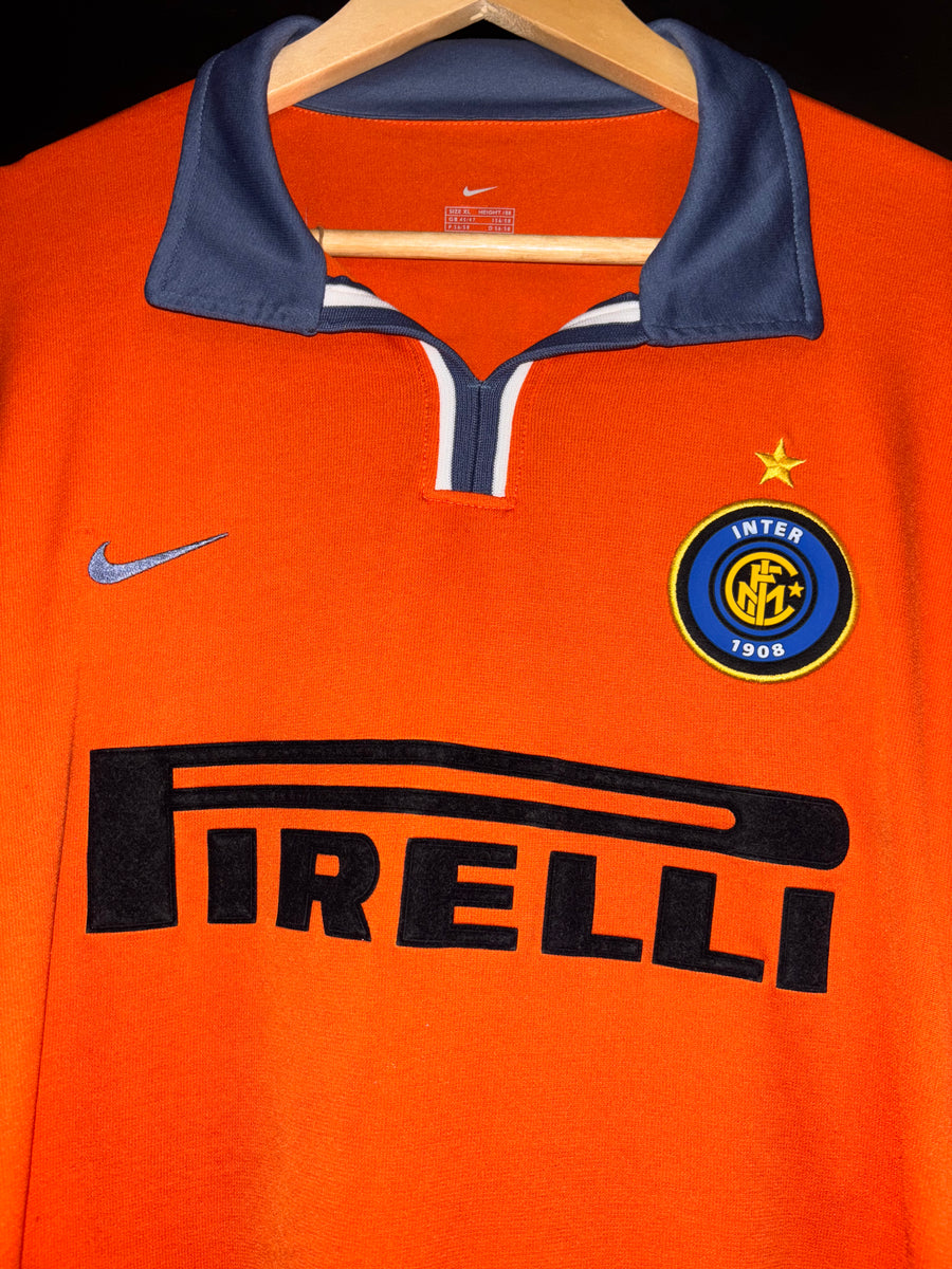 INTER MILAN ZAMORANO 1999-2000 JERSEY SIZE XL