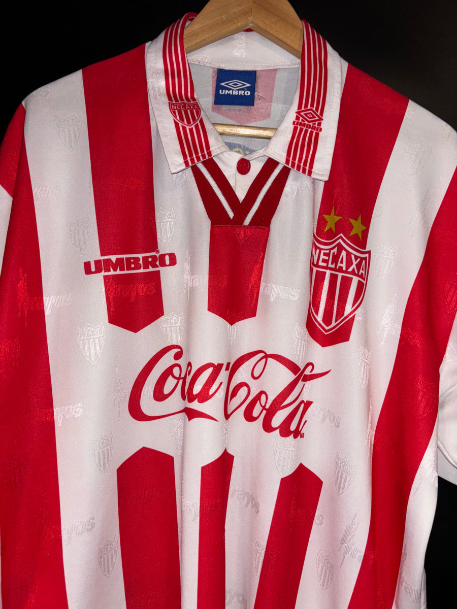 NECAXA 1998-1999 ORIGINAL JERSEY SIZE XL