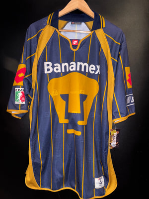 PUMAS UNAM 2003-2004 ORIGINAL JERSEY Size XL