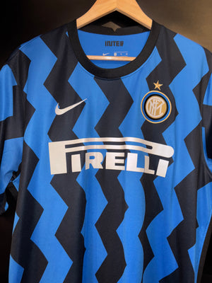 INTER MILAN LUKAKU 2020-2021 ORIGINAL JERSEY Size XL