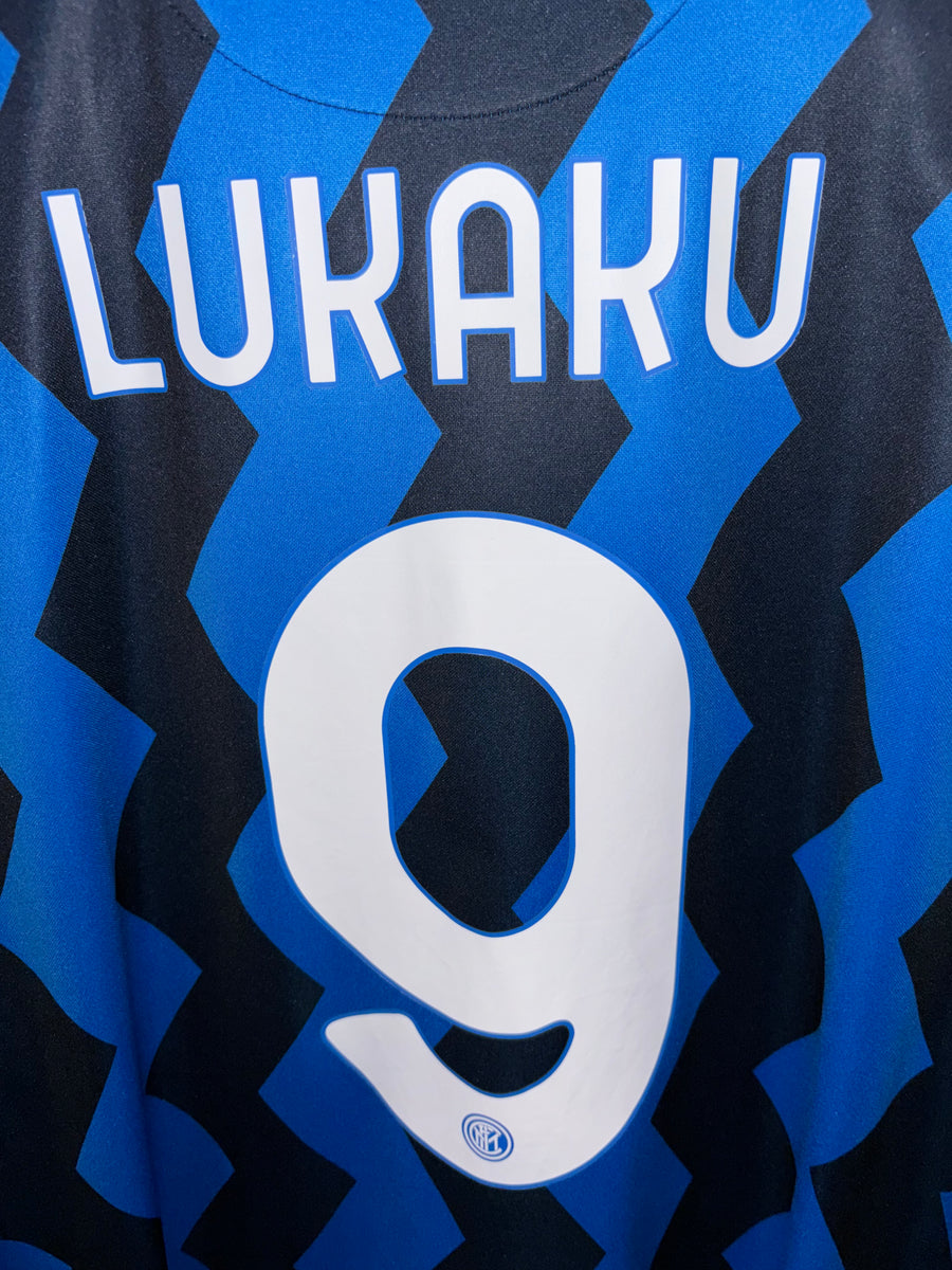 INTER MILAN LUKAKU 2020-2021 ORIGINAL JERSEY Size XL