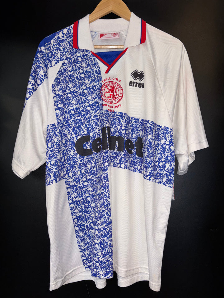 MIDDLESBROUGH 1996-1997 ORIGINAL JERSEY Size XL