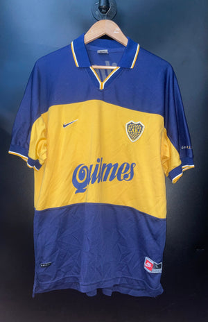 BOCA JUNIORS 1998 ORIGINAL JERSEY Size L