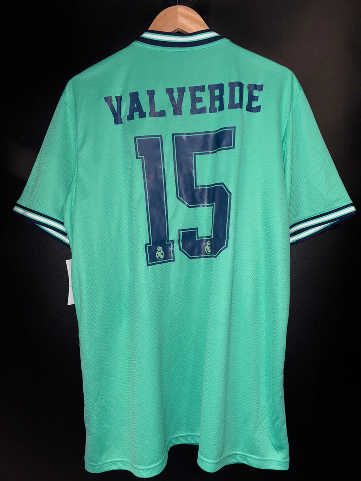 REAL MADRID VALVERDE 2019-2020 ORIGINAL JERSEY Size XL