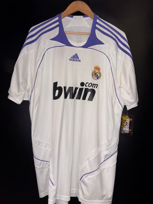 REAL MADRID ROBINHO 2007-2008 ORIGINAL JERSEY Size XL