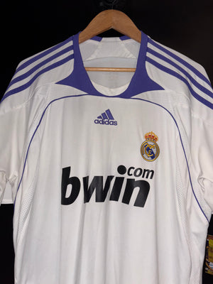 REAL MADRID ROBINHO 2007-2008 ORIGINAL JERSEY Size XL