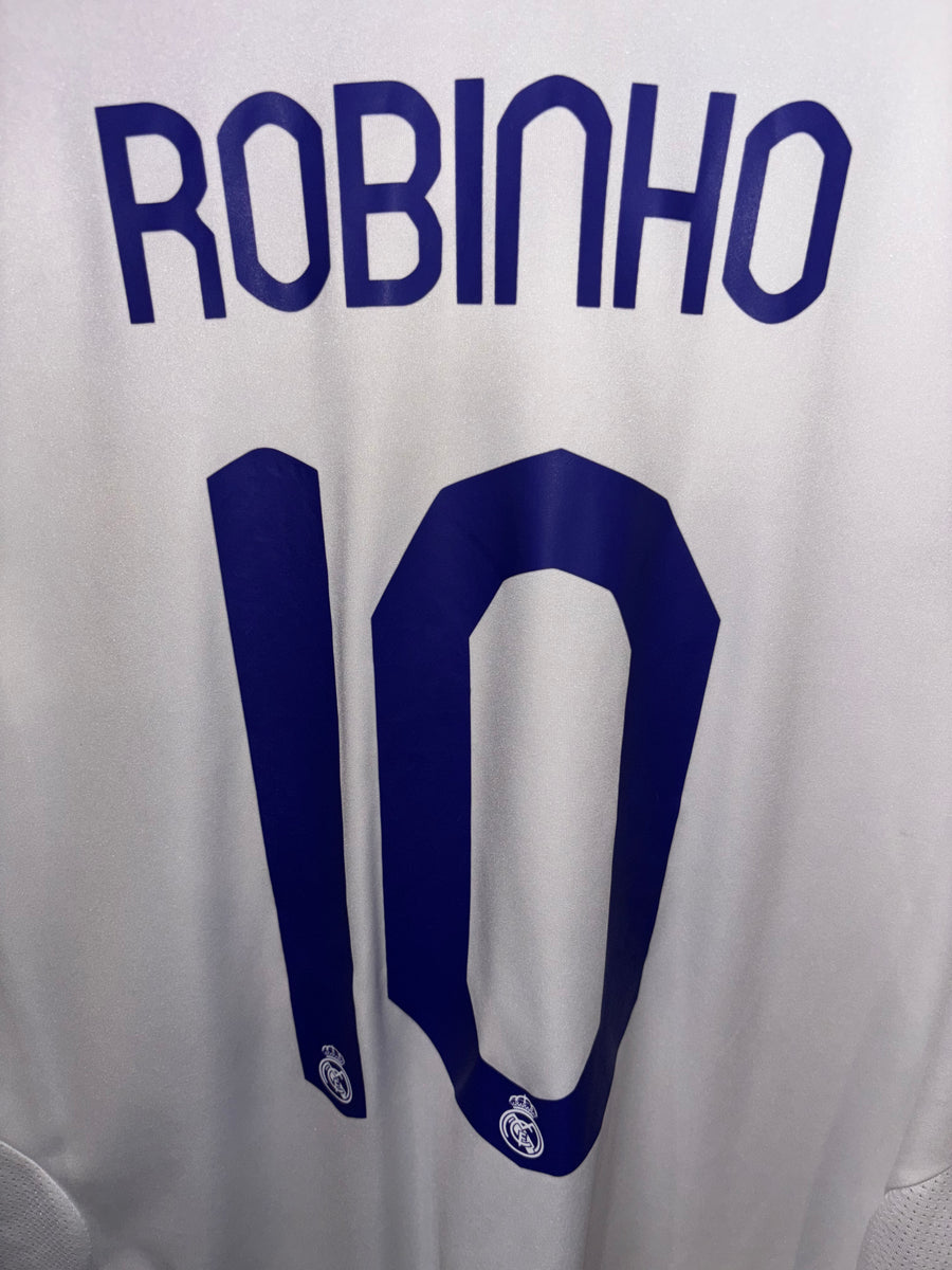 REAL MADRID ROBINHO 2007-2008 ORIGINAL JERSEY Size XL