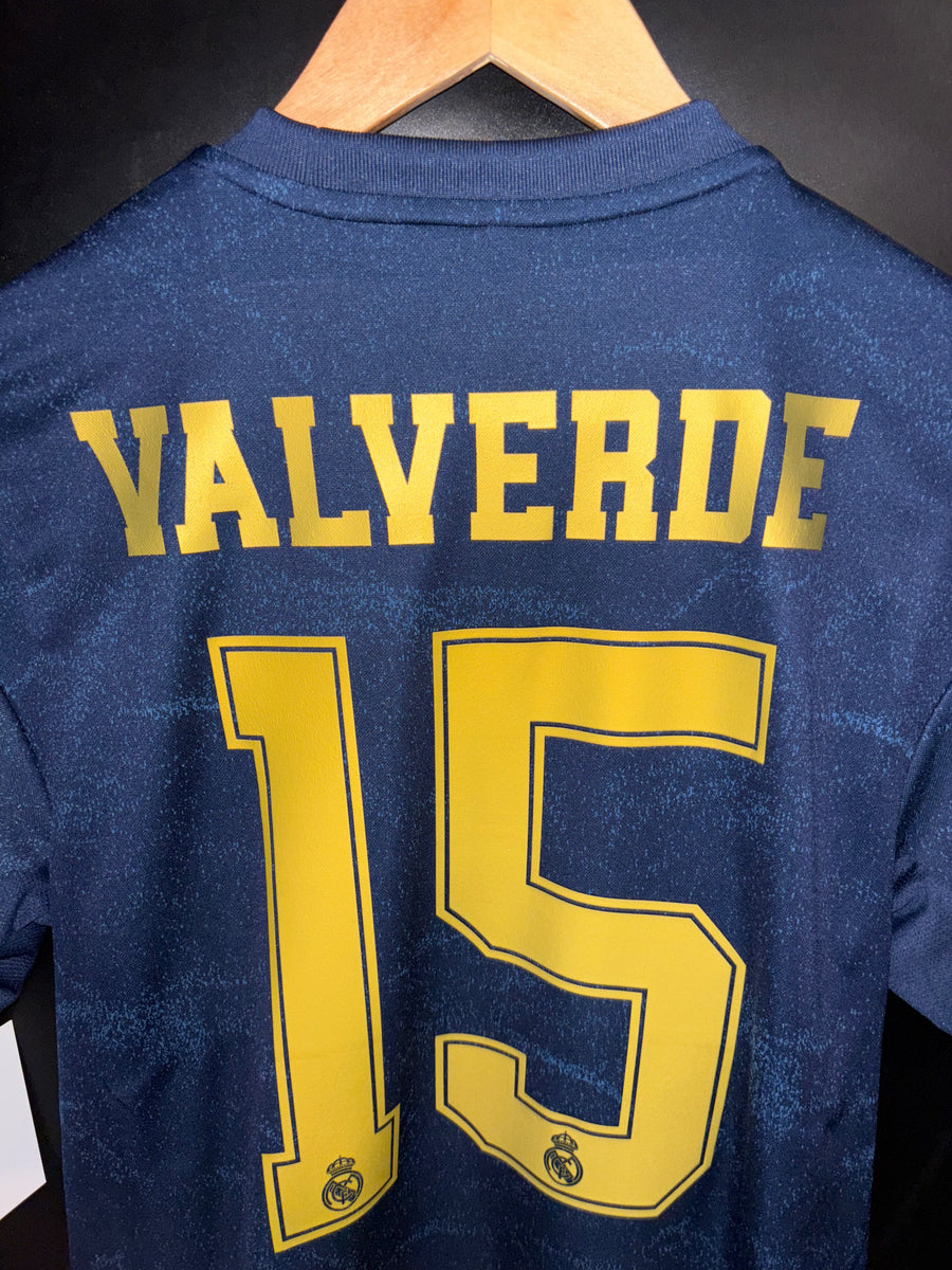 REAL MADRID VALVERDE 2019-2020 ORIGINAL AWAY JERSEY Size S