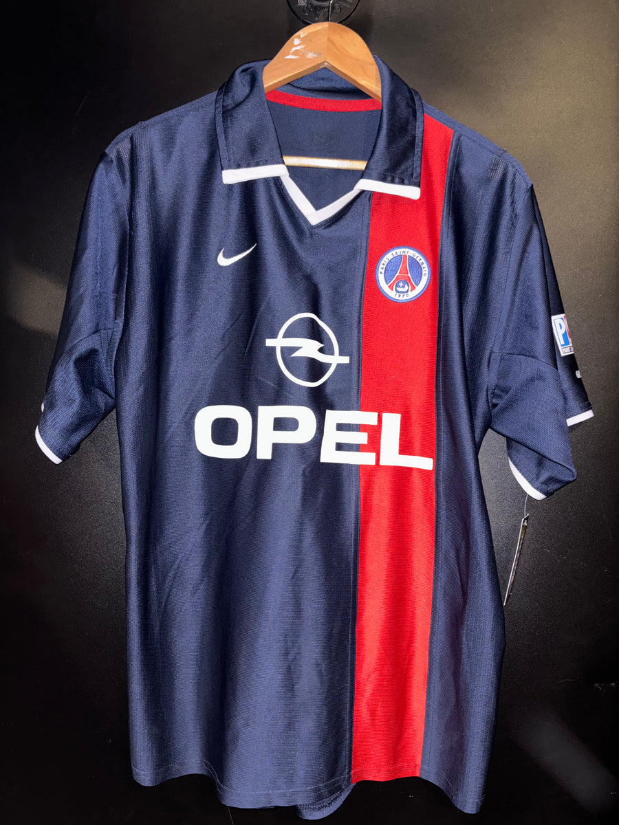 PSG PARIS SAINT GERMAIN RONALDINHO 2001-2002 JERSEY SIZE L