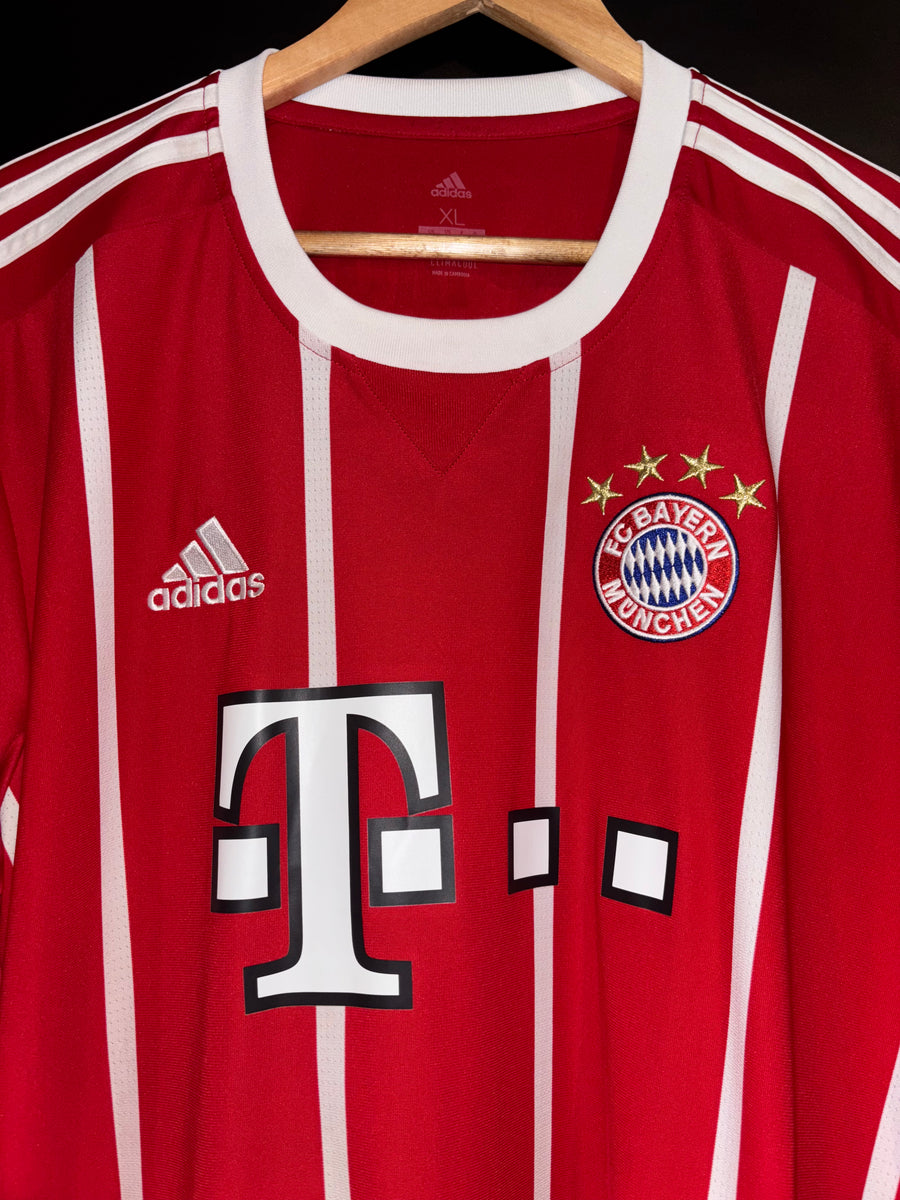 BAYERN MUNICH MULLER 2017-2018 ORIGINAL JERSEY Size XL