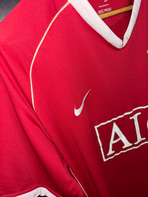 MANCHESTER UNITED RONALDO 2006-2007 ORIGINAL JERSEY Size XL