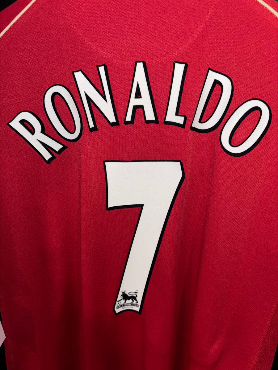 MANCHESTER UNITED RONALDO 2006-2007 ORIGINAL JERSEY Size XL