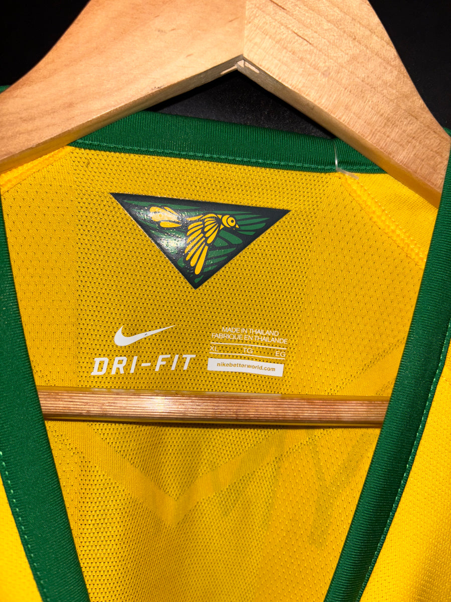 BRAZIL NEYMAR JR 2014-2015 ORIGINAL PLAYER JERSEY XL