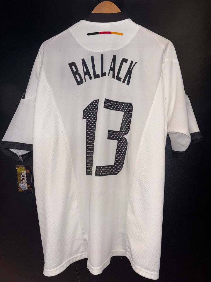 GERMANY BALLACK 2002-2003 ORIGINAL JERSEY Size XL