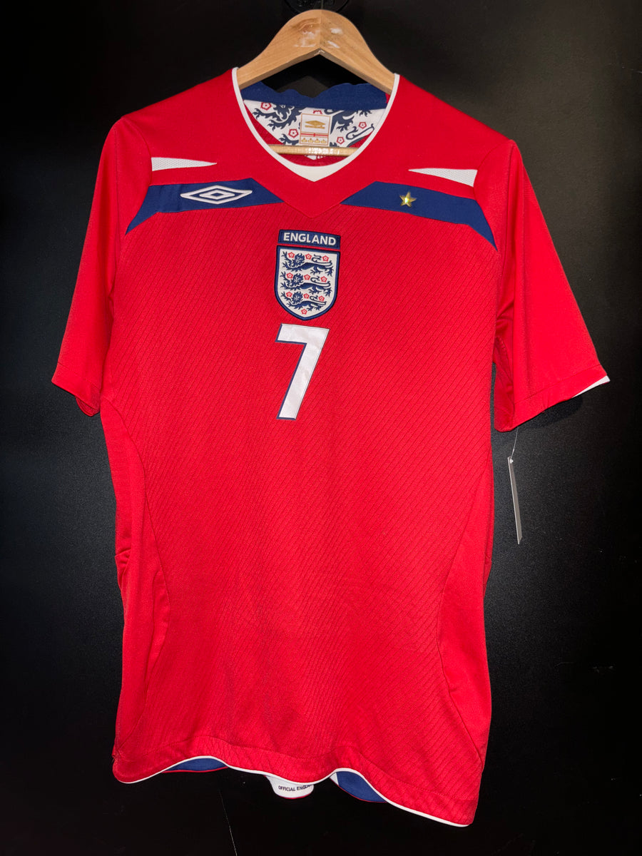 ENGLAND BECKHAM 2008-2009 ORIGINAL JERSEY Size M