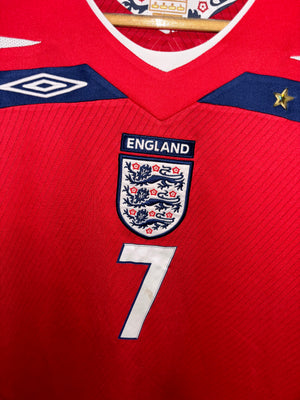 ENGLAND BECKHAM 2008-2009 ORIGINAL JERSEY Size M