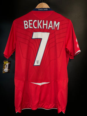 ENGLAND BECKHAM 2008-2009 ORIGINAL JERSEY Size M